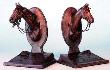 Horse Head Bookends by Curt Mattson Limited Edition Print