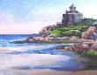 Gloucester Beach Hous by Nancy Foureman Limited Edition Print