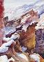 Frosted Red Rocks by Cheryl St John Limited Edition Pricing Art Print