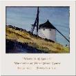 Windmills Spain I by Nancy Meadows Taylor Limited Edition Print