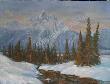 Mist Over The Tetons by Pat Snelling-Weiner Limited Edition Pricing Art Print