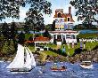 Lakeside Potpor by Jane Wooster Scott Limited Edition Print