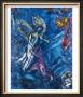 Chagall: Jacob Wrestling by Marc Chagall Limited Edition Pricing Art Print