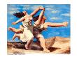 Two Women Running On A Beach by Pablo Picasso Limited Edition Pricing Art Print