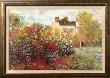 The Artist's Garden In Argenteuil by Claude Monet Limited Edition Print