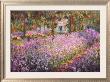 The Artist's Garden At Giverny, C.1900 by Claude Monet Limited Edition Print