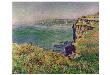 The Cliff At Varengeville, C.1882 by Claude Monet Limited Edition Pricing Art Print