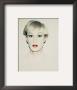 Self-Portrait In Drag, C.1981 (Short Hair) by Andy Warhol Limited Edition Pricing Art Print