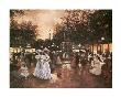 Meeting At The Fountain by Christa Kieffer Limited Edition Pricing Art Print