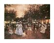 Meeting At The Fountain by Christa Kieffer Limited Edition Print