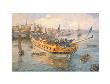 Launching Day, Uss America by Geoff Hunt Limited Edition Print