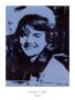 Jackie, 1964 (Blue) by Andy Warhol Limited Edition Print