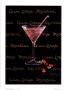 Gum Drop Martini by Janet Kruskamp Limited Edition Print