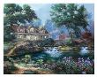 Garden Pond by Nenad Mirkovich Limited Edition Pricing Art Print