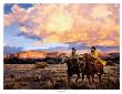 Racing Sundown-Uns by Tim Cox Limited Edition Print