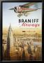 Braniff Airways - Manhattan, Ny by Kerne Erickson Limited Edition Print