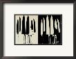 Knives, C. 1981-82 (Cream And Black) by Andy Warhol Limited Edition Print