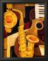 Abstract Sax by Paul Brent Limited Edition Print