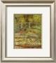 The Water Lily Pond & Bridge by Claude Monet Limited Edition Print