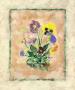 Pansies I by Glenda Brown Limited Edition Print