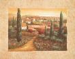 Tuscan Sunset I by Vivian Flasch Limited Edition Pricing Art Print