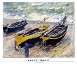 Three Fishing Boats, 1885 by Claude Monet Limited Edition Print