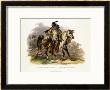 A Blackfoot Indian On Horseback, Plate 19 From Volume 1 Of Travels In The Interior Of North America by Karl Bodmer Limited Edition Print