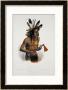 Mato-Tope, Adorned With The Insignia Of His Warlike Deeds by Karl Bodmer Limited Edition Print