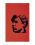 Self-Portrait, C.1967 (Black Andy On Red) by Andy Warhol Limited Edition Print