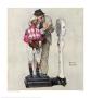 Jockey Weighing In by Norman Rockwell Limited Edition Print