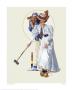 Croquet by Norman Rockwell Limited Edition Pricing Art Print