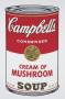 Campbell's Soup I: Cream Of Mushroom, C.1968 by Andy Warhol Limited Edition Print