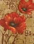 Poppies On Gold I by Vivian Flasch Limited Edition Print