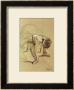 Seated Dancer Adjusting Her Shoes, Circa 1890 by Edgar Degas Limited Edition Print