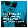 Three's A Party by Andy Warhol Limited Edition Pricing Art Print
