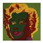 Marilyn, C.1967 (On Peacock Blue, Red Face) by Andy Warhol Limited Edition Print
