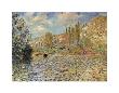 The Seine At Vetheuil by Claude Monet Limited Edition Print