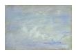 Boat On The Thames, Impression Of Mist by Claude Monet Limited Edition Print