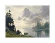 Mountain Out Of The Mist by Albert Bierstadt Limited Edition Pricing Art Print