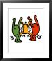 Untitled,1985 by Keith Haring Limited Edition Print