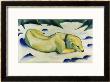 Dog Lying In The Snow by Franz Marc Limited Edition Pricing Art Print