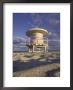 Lifeguard Station On South Beach, Miami, Florida, Usa by Robin Hill Limited Edition Print