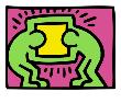 Pop Shop (Tv) by Keith Haring Limited Edition Print