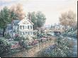 Vintage Island Home by Carl Valente Limited Edition Pricing Art Print