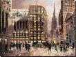 Wall Street 1890 by Robert Lebron Limited Edition Print