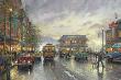 City By The Bay, Sunset On Fisherman's Wharf, Sf - Ap by Thomas Kinkade Limited Edition Pricing Art Print