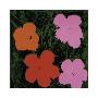 Flowers, C.1965 (Orange, Red, Pink) by Andy Warhol Limited Edition Print
