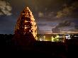 Illuminated At Night, A Lotus Bud-Shaped Tower Gleams At Angkor Wat by Robert Clark Limited Edition Pricing Art Print