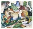 Springendes Pferd by Franz Marc Limited Edition Print