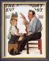 Card Tricks by Norman Rockwell Limited Edition Pricing Art Print